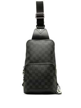 Louis Vuitton Pre-Owned: Чёрная сумка через плечо 