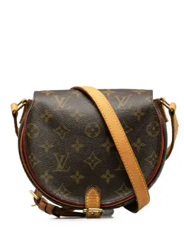 Louis Vuitton Pre-Owned: Коричневая сумка через плечо 