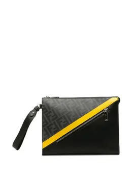 Fendi Pre-Owned: Чёрный клатч