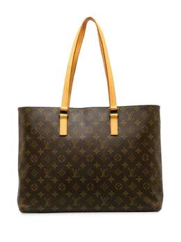 Louis Vuitton Pre-Owned: Коричневая сумка-шоппер