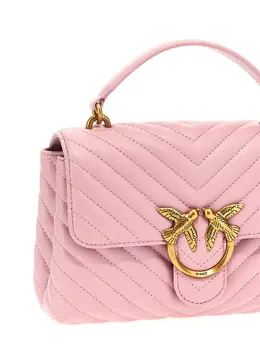 Pinko: Фиолетовая сумка  Love Bag Puff