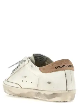 Golden Goose: Розовые кроссовки  Superstar sneakers