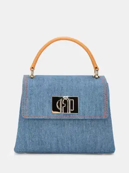FURLA: Синяя сумка 