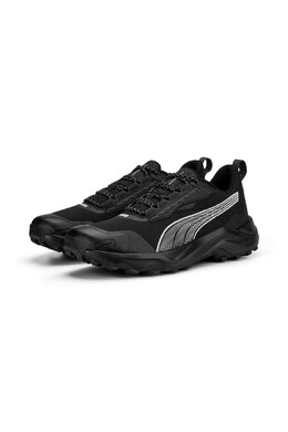 PUMA: Чёрные кроссовки 