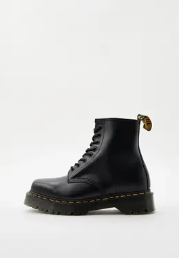 Dr. Martens: Чёрные ботинки 