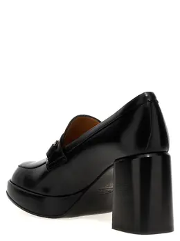 Tod'S: Чёрные лоферы  Donna