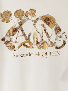 Alexander Mcqueen: Хлопковая футболка 