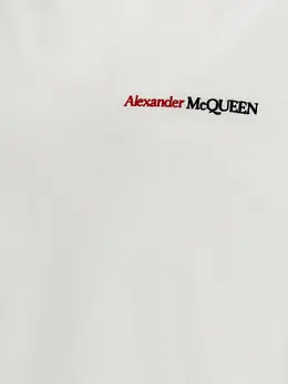 Alexander Mcqueen: Футболка с вышивкой 