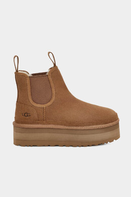 UGG: Коричневые ботинки 