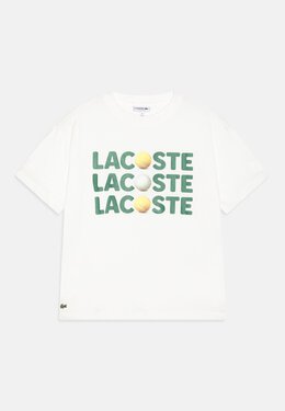 Lacoste: Футболка с принтом 