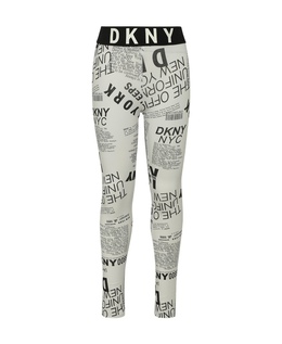 DKNY: Белые легинсы