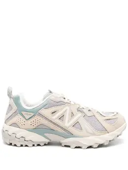 New Balance: Бежевые кроссовки 