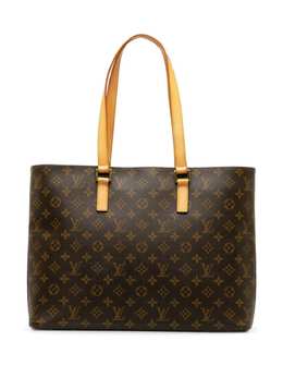 Louis Vuitton Pre-Owned: Коричневая сумка-шоппер