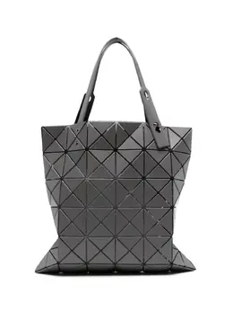 Bao Bao Issey Miyake: Тёмная сумка-шоппер 