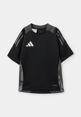 adidas: Чёрная футболка 