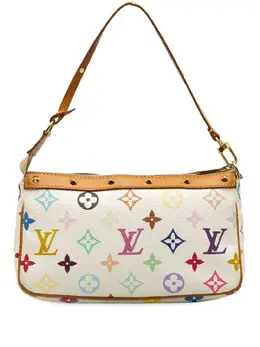 Louis Vuitton Pre-Owned: Белый клатч