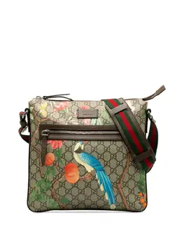 Gucci Pre-Owned: Бежевая сумка через плечо