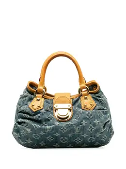 Louis Vuitton Pre-Owned: Голубая сумка