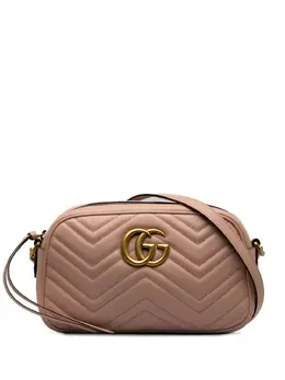 Gucci Pre-Owned: Розовая сумка через плечо