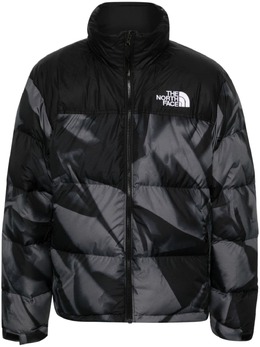 The North Face: Чёрная куртка  Logo