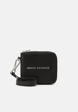 Armani Exchange: Чёрный кошелёк 