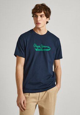 Pepe Jeans: Футболка с принтом 