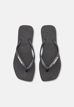 Havaianas: Чёрные шлёпанцы 