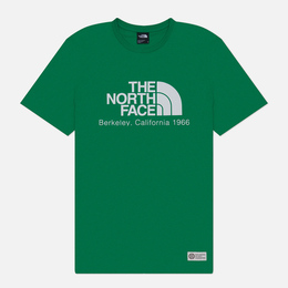 The North Face: Зелёная футболка  Berkeley California