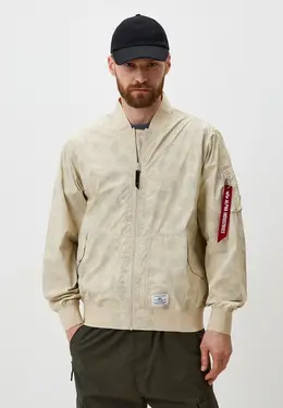 Alpha Industries: Бежевая куртка 