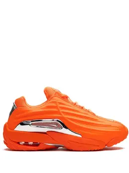 Nike: Оранжевые кроссовки 