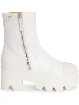 Giuseppe Zanotti: Белые ботинки  Juliett