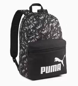 PUMA: Чёрный рюкзак  Phase