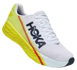 Hoka: Белые кроссовки 