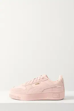 PUMA: Розовые кеды 