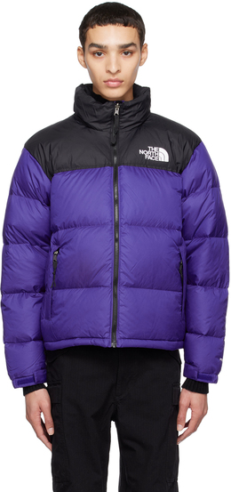 The North Face: Синий пуховик 1996 Retro Nuptse