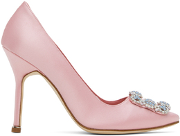 Manolo Blahnik: Розовые туфли  Hangisi 105