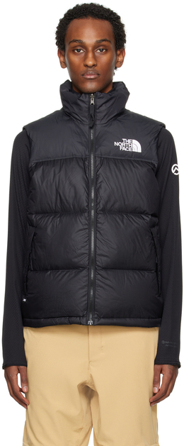 The North Face: Чёрный жилет  Nuptse