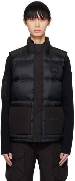 Canada Goose: Чёрный пуховик 