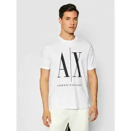 Armani Exchange: Белая футболка