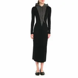 MM6 Maison Margiela: Чёрное платье 