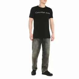 Calvin Klein Jeans: Чёрная футболка 