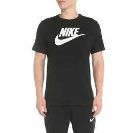NIKE: Чёрная футболка 