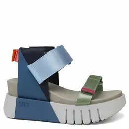 UNITED NUDE: Синие босоножки 