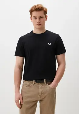 Fred Perry: Чёрная футболка 