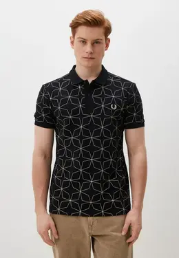 Fred Perry: Чёрное поло 