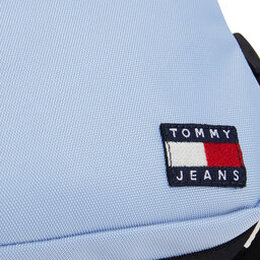 Tommy Jeans: Голубая сумка Essential