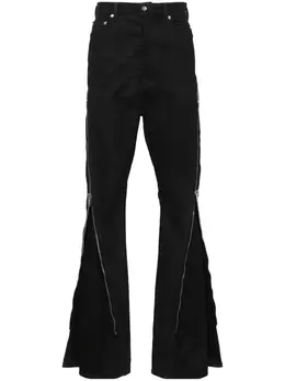 Rick Owens DRKSHDW: Чёрные джинсы 