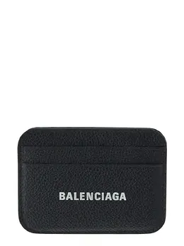 Balenciaga: Картхолдер  Cash с принтом