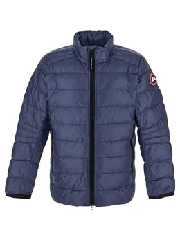 Canada Goose: Голубая куртка  Crofton