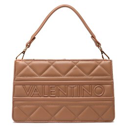 Valentino: Бежевая спортивная сумка 